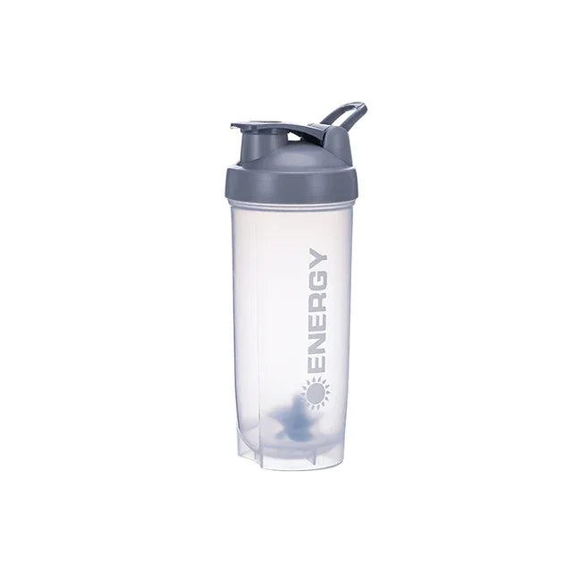 500/700MLSports Water Bottle Protein Shaker Outdoor Travel Portable JuiceCup With Powder Case Coffee Mugs Leak Proof DrinkBottle