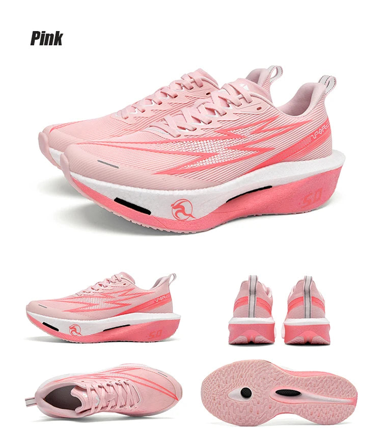 حذاء جري 5.0 MIX مصنوع من ألواح الكربون للرجال والنساء، مناسب لسباقات الماراثون، يتميز بثباته وامتصاصه للصدمات، مناسب للتدريب