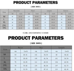 2025 New European and American Men's Large Size Sports and Casual Suit Stand Collar Zipper Shirt Fashionable Two-Piece Set