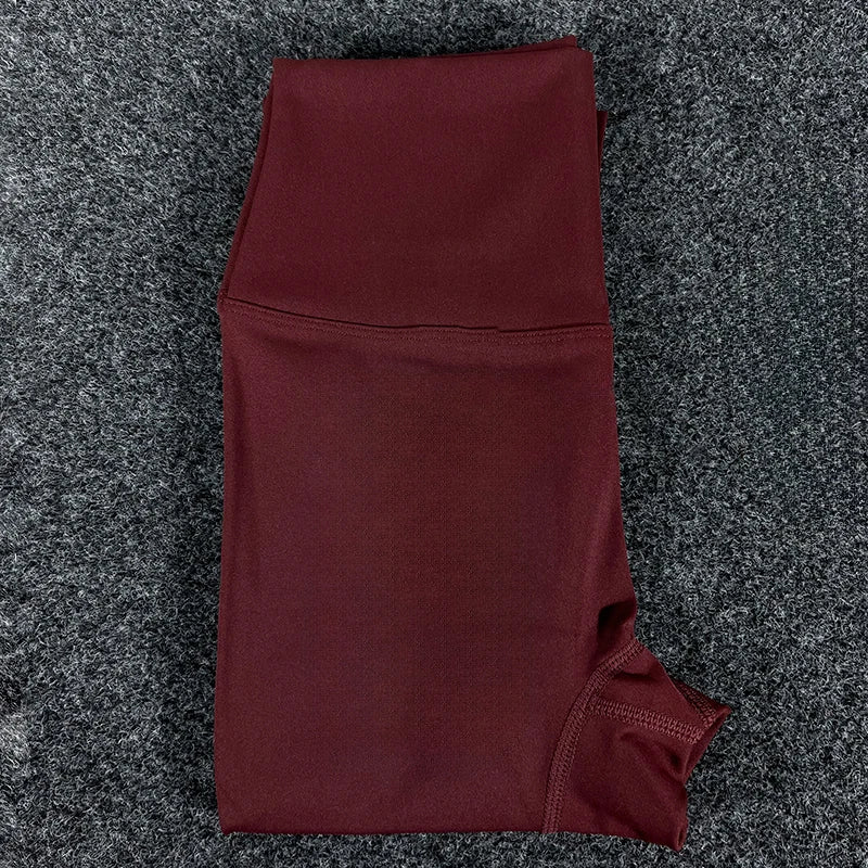 Women's sports high waisted yoga pants with quick drying and breathable hidden pockets for fitness, running, cycling, yoga pants