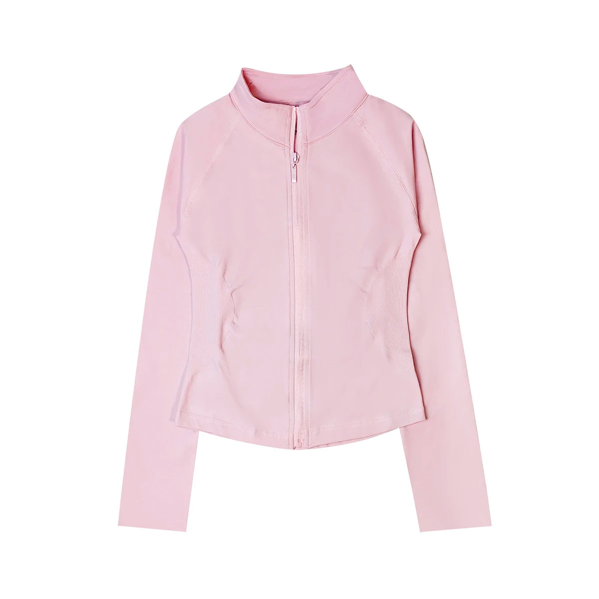 NCLAGEN Woman's Sports Jacket Zip Up Gym Clothes Long Sleeve Workout Seamless Top Speed Activewear Yoga Pilates Running Coats