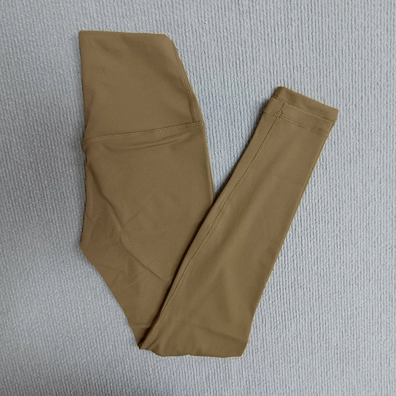 High Waist Sport Leggings plus Size Women's Gym Yoga Pants Soft Athletic Training Joggers with Pocket