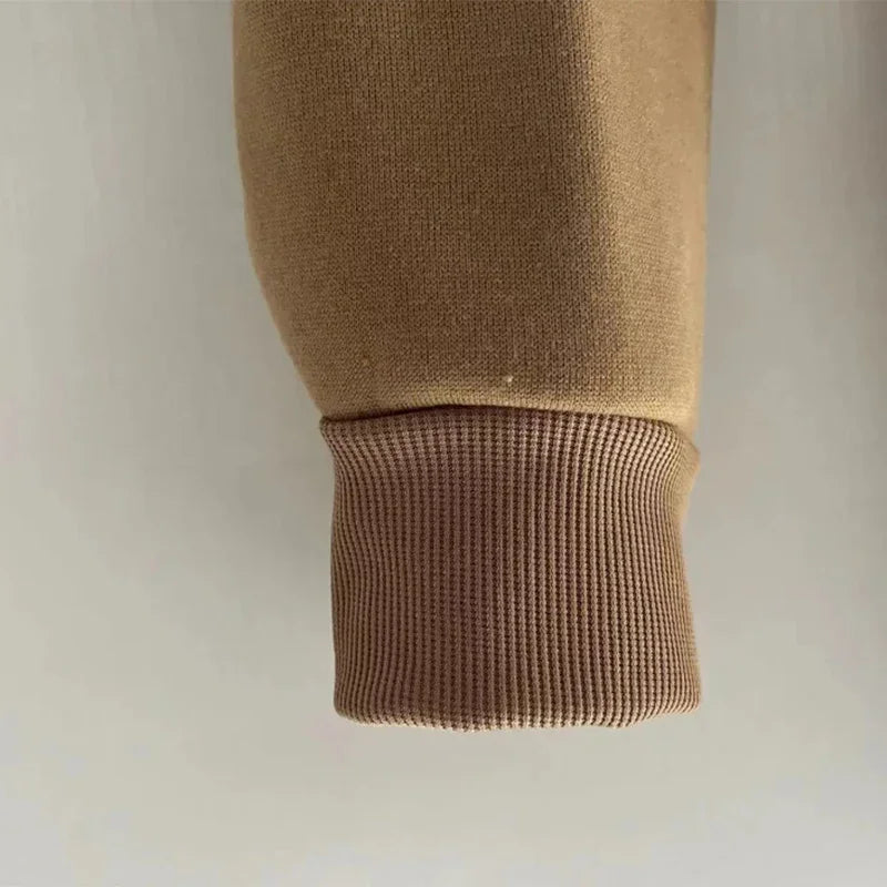 New Customized Shoulder Drop Hoodies Men Leisure Sport Multi Zipper Arm Pocket Loose Sweatshirts Fashion Hoody Jacket Pullover