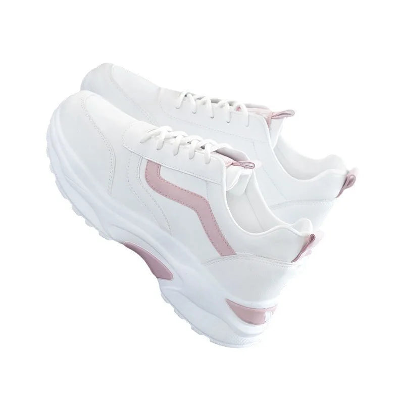 spring autumn Casual Zapatos Mujer Shoes Comfortable Breathable Mesh Sneakers Womens's Flat White Sneakers Vulcanized designer