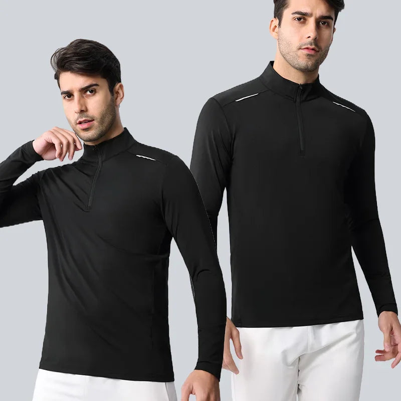Men's Long Sleeves T-shirt Gym Yoga Top Fitness Wear Jerseys Golf Clothes Marathon Sweatshirt Tee Running Athletics Shirt
