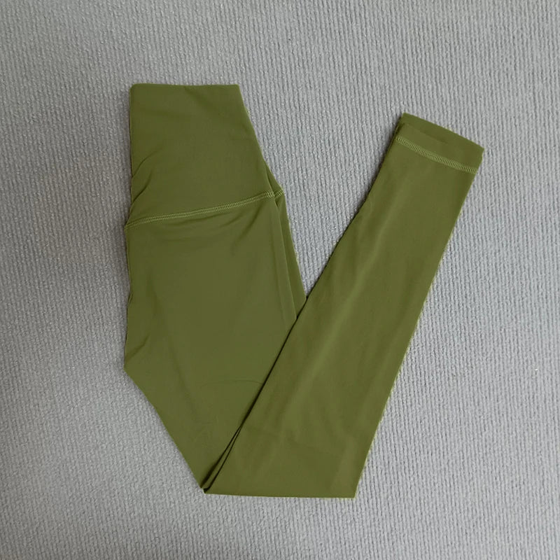 High Waist Sport Leggings plus Size Women's Gym Yoga Pants Soft Athletic Training Joggers with Pocket