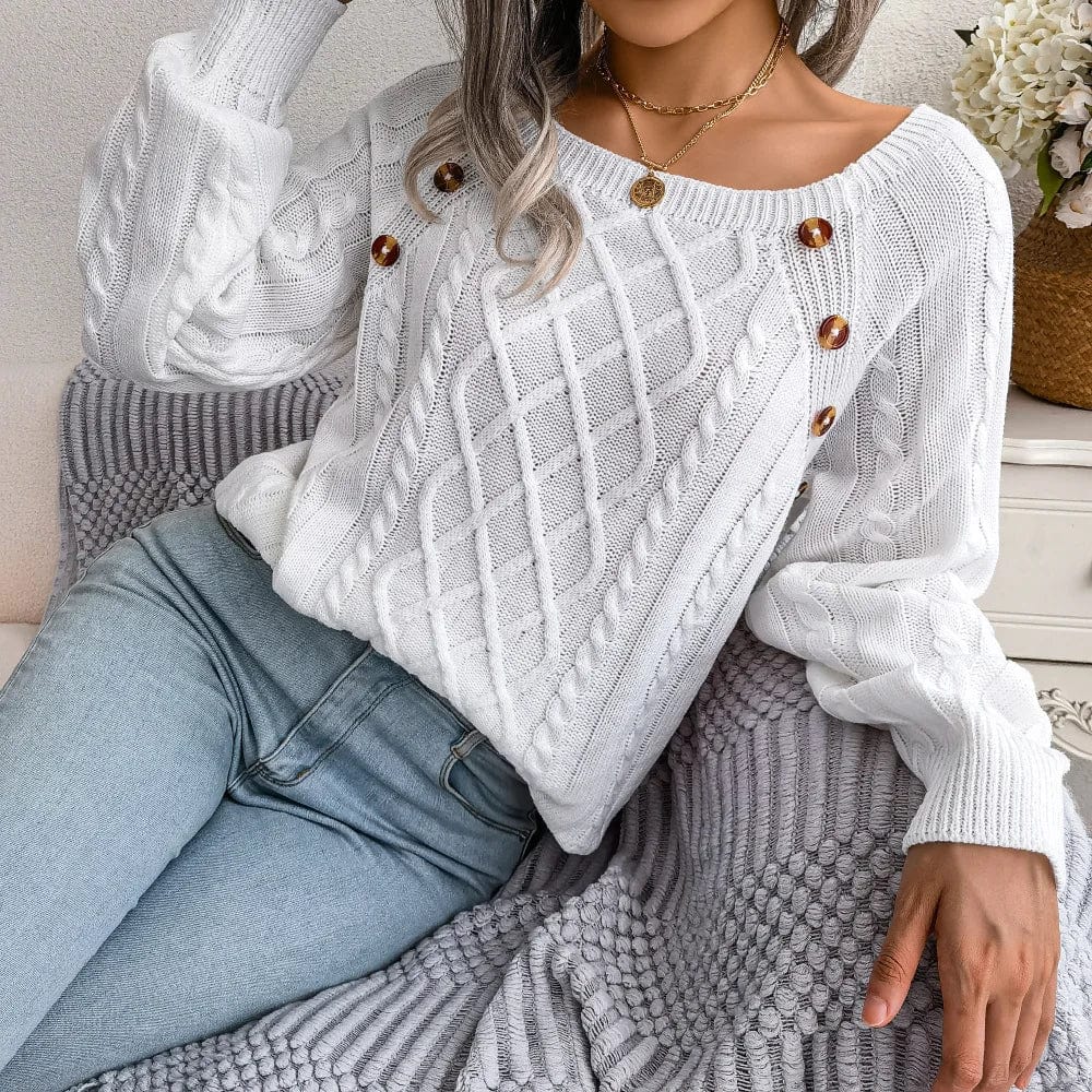 CLOUDTEK™ Cable Knitted Sweater Modavivo