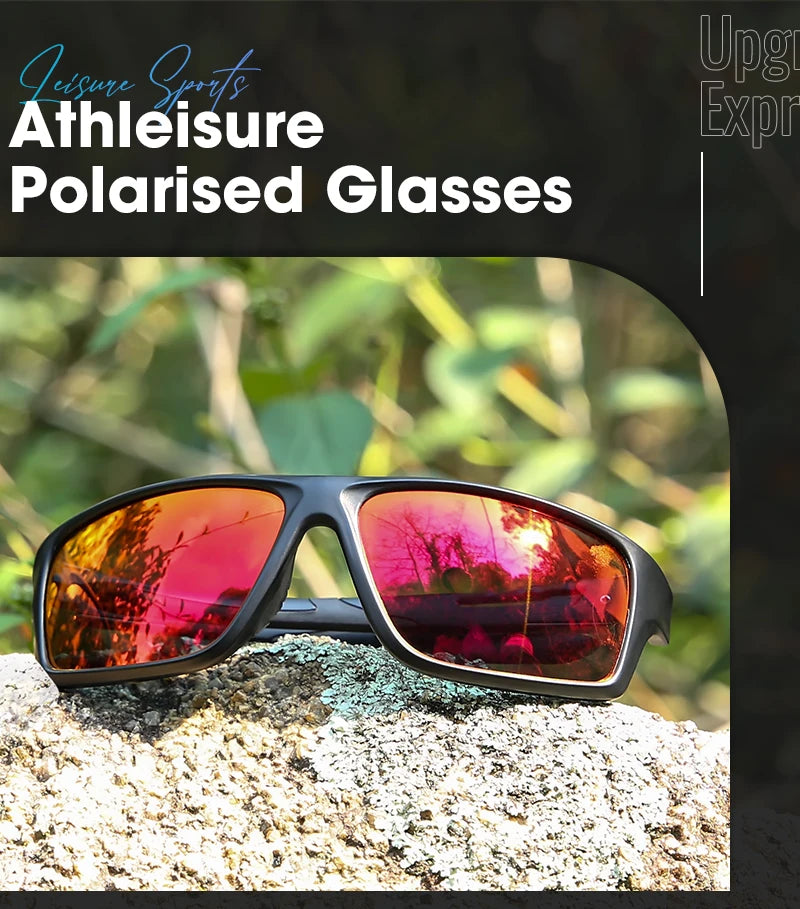 Kapvoe Polarized Fashion Sunglasses Outdoor Sports Uv400 Glasses Camping Fishing Goggles Hiking Running Glasses for Men Cycl