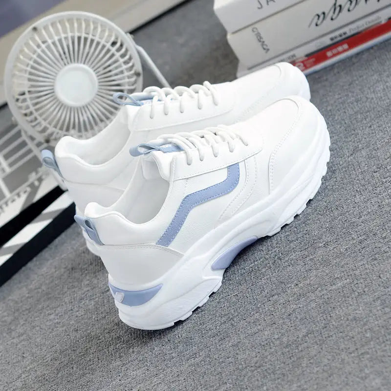 spring autumn Casual Zapatos Mujer Shoes Comfortable Breathable Mesh Sneakers Womens's Flat White Sneakers Vulcanized designer
