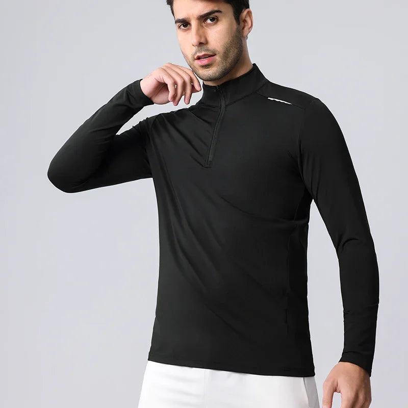 Men's Long Sleeves T-shirt Gym Yoga Top Fitness Wear Jerseys Golf Clothes Marathon Sweatshirt Tee Running Athletics Shirt