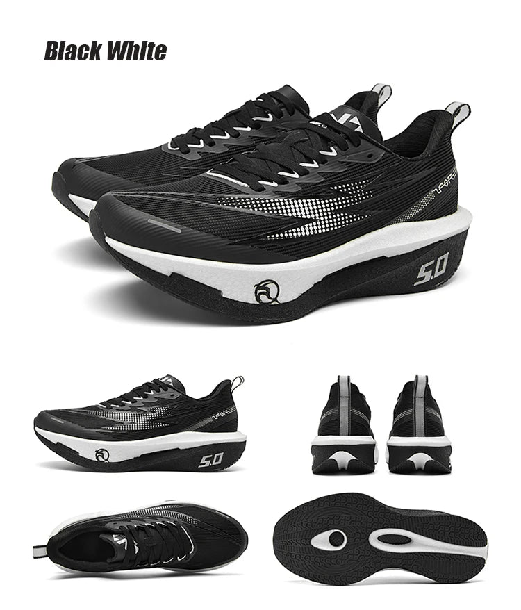 حذاء جري 5.0 MIX مصنوع من ألواح الكربون للرجال والنساء، مناسب لسباقات الماراثون، يتميز بثباته وامتصاصه للصدمات، مناسب للتدريب