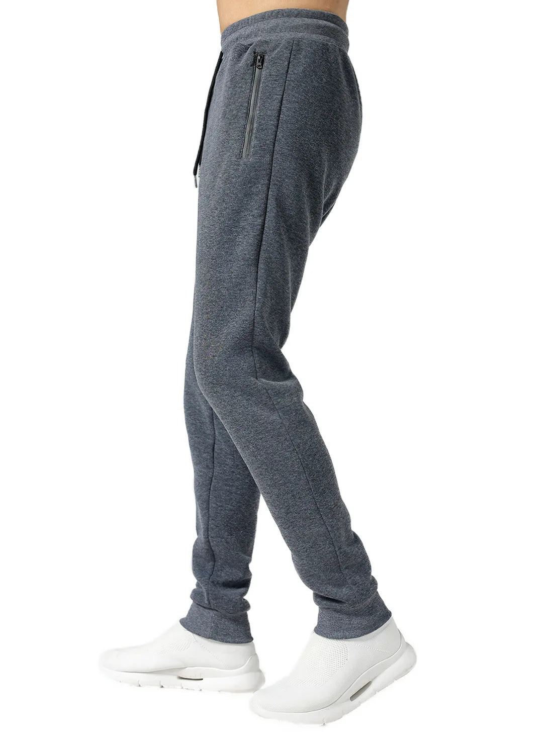 2024 new Sweatpants Streetwear Trousers Men Pants Solid color Drawstring Zipper Pockets Cargo Pants Men Overalls Running pants