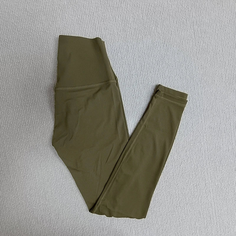 High Waist Sport Leggings plus Size Women's Gym Yoga Pants Soft Athletic Training Joggers with Pocket