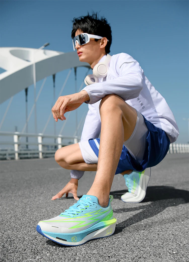 حذاء جري 5.0 MIX مصنوع من ألواح الكربون للرجال والنساء، مناسب لسباقات الماراثون، يتميز بثباته وامتصاصه للصدمات، مناسب للتدريب