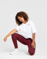 Comfort Oversized Short Sleeve T-Shirt | White WOMEN'S BEST