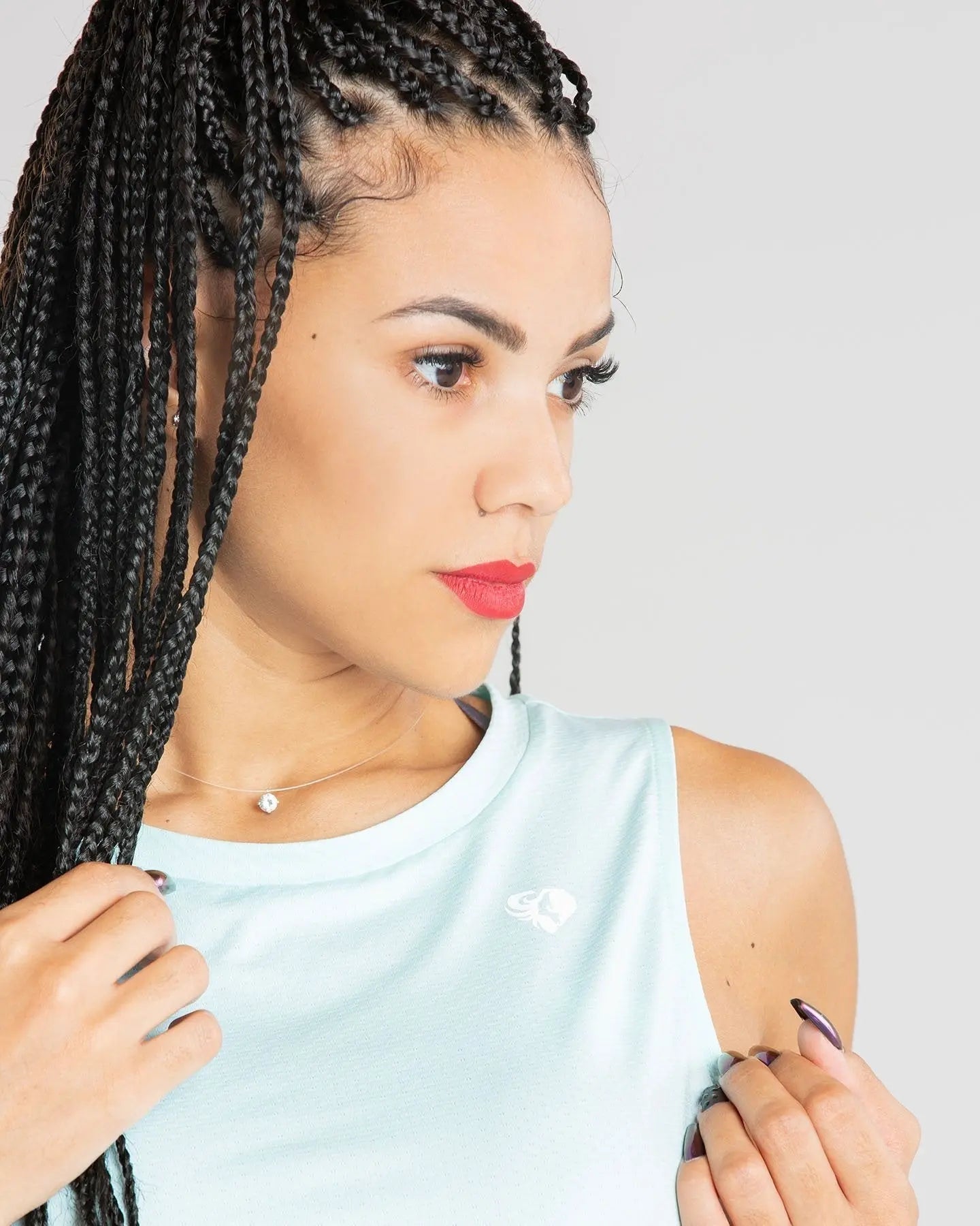 Power Tank Top | Bleached Aqua WOMEN'S BEST