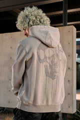 551 - Drippy Skull Hoodie Tony