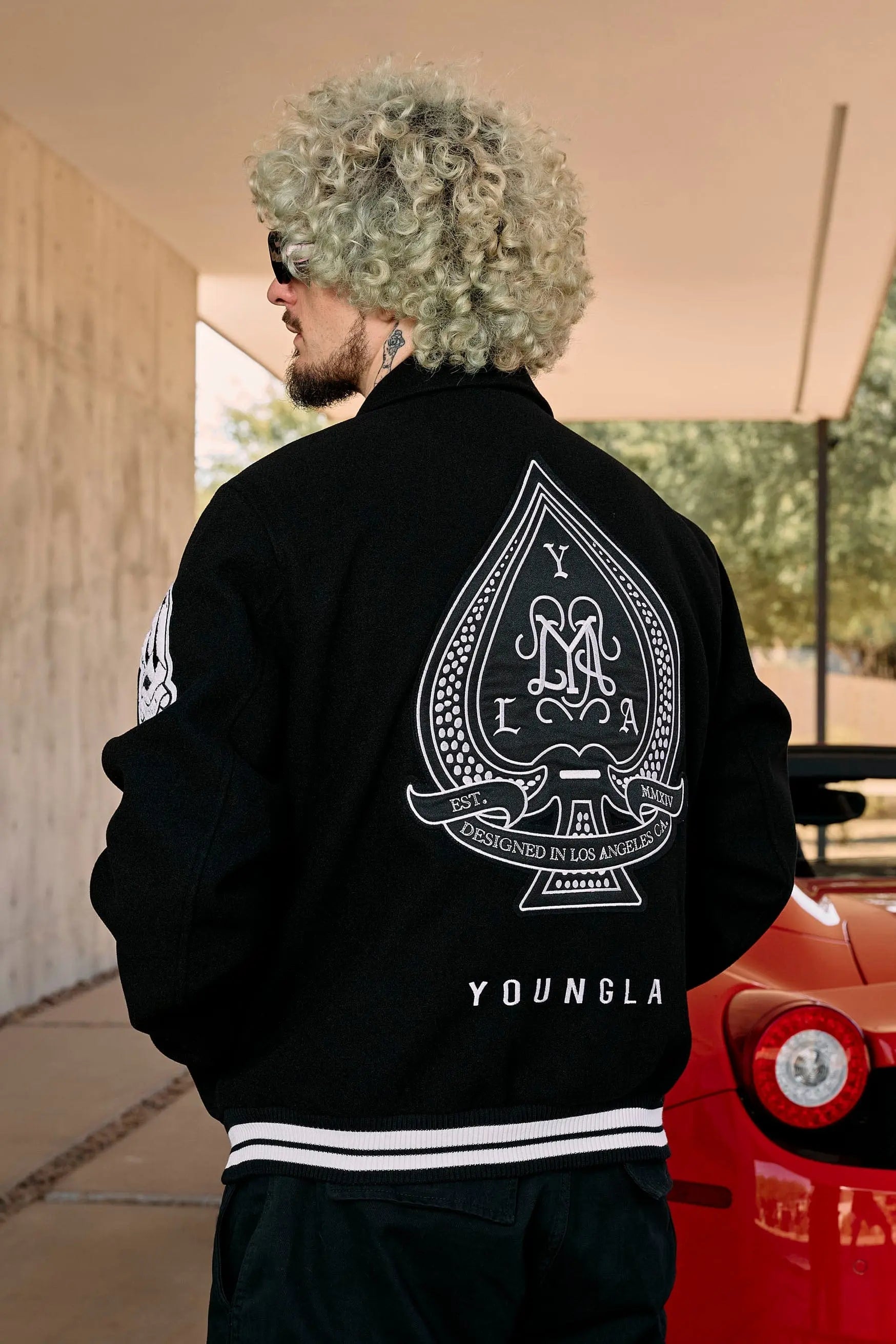 569 - Ace of Spade Letterman Bincheto