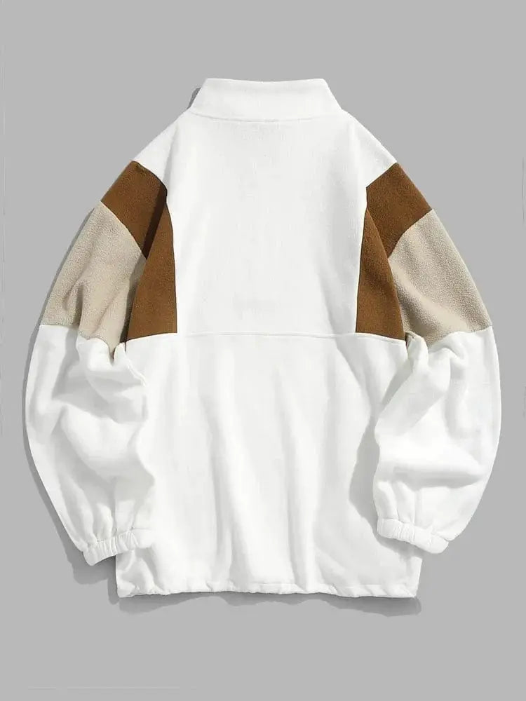 New York Half-Zip Fleece Pullover Modavivo