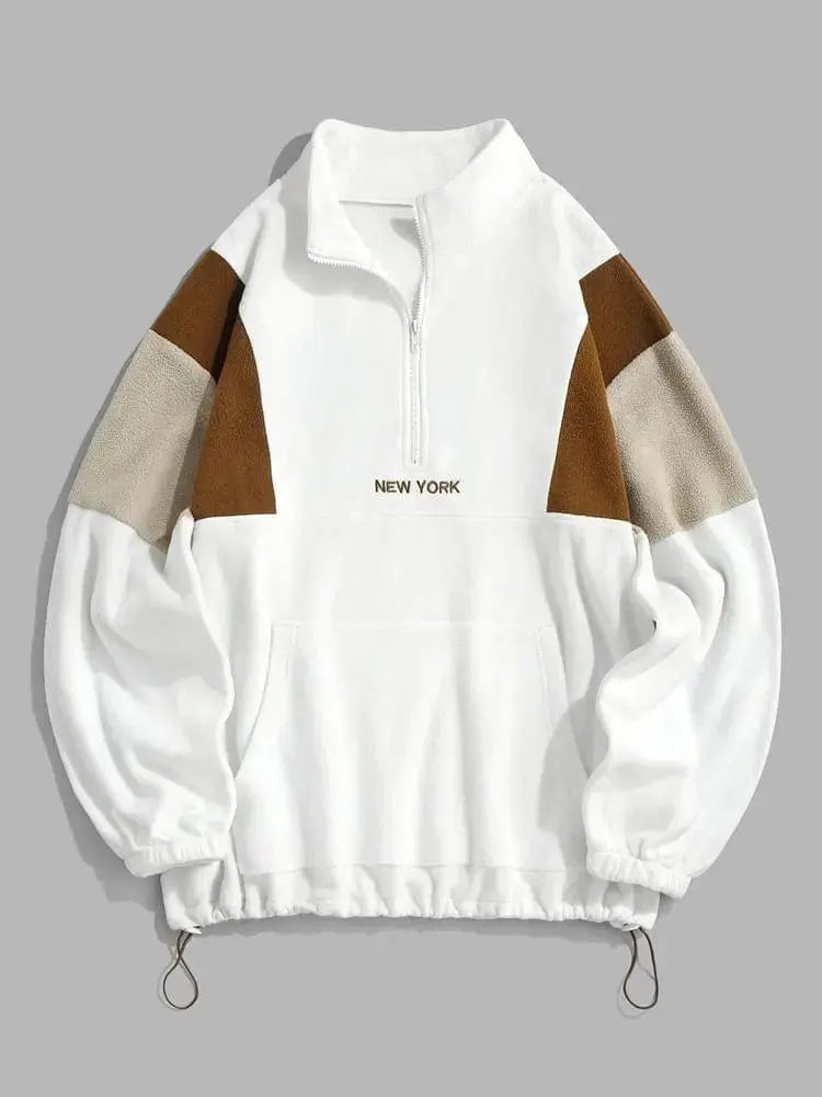 New York Half-Zip Fleece Pullover Modavivo