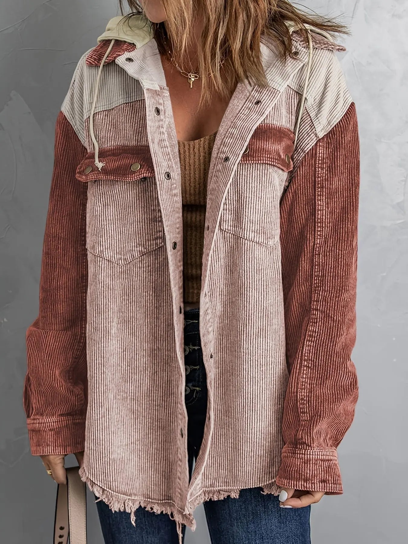 Color Block Jacket 523e71-4