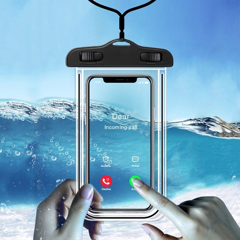 AquaGuard Waterproof Phone Pouch Flamin' Fitness