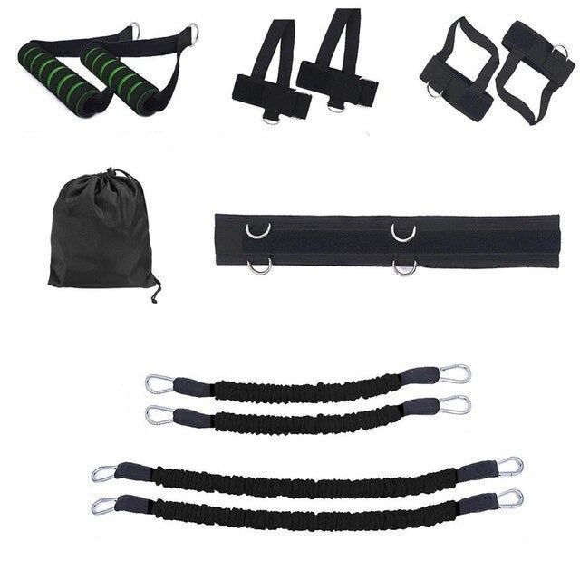 Boxing Exercise Belt & Resistance Band Set Flamin' Fitness