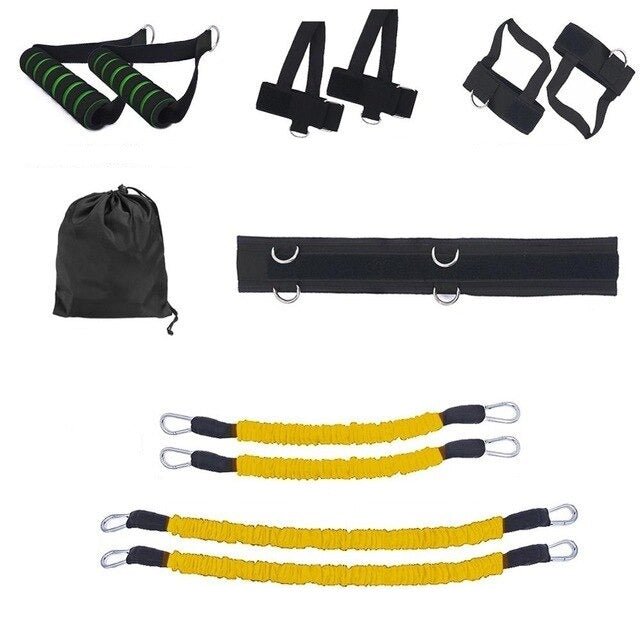 Boxing Exercise Belt & Resistance Band Set Flamin' Fitness
