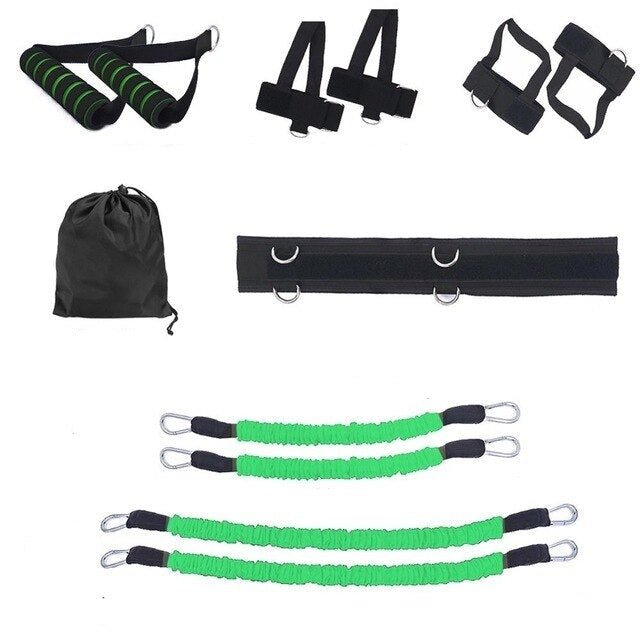Boxing Exercise Belt & Resistance Band Set Flamin' Fitness