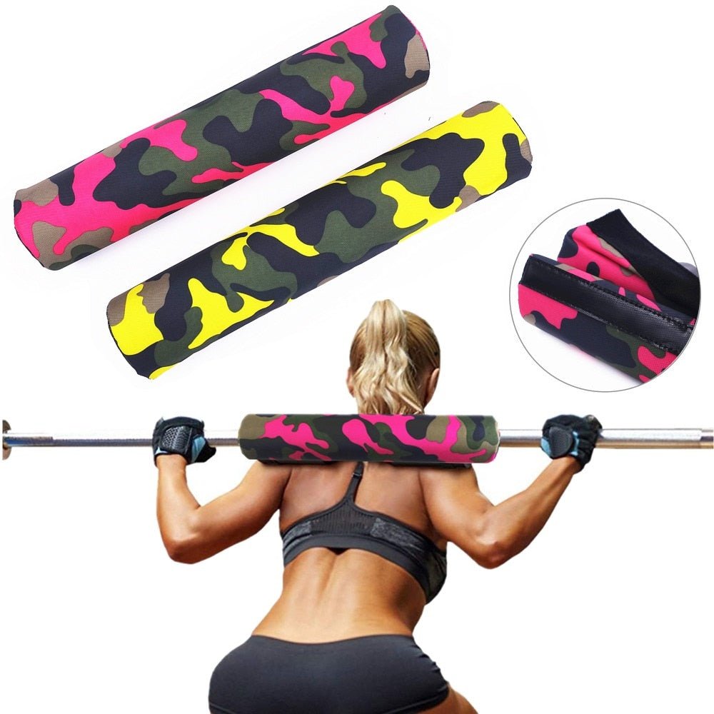 Camouflage Barbell Squat Pad Flamin' Fitness