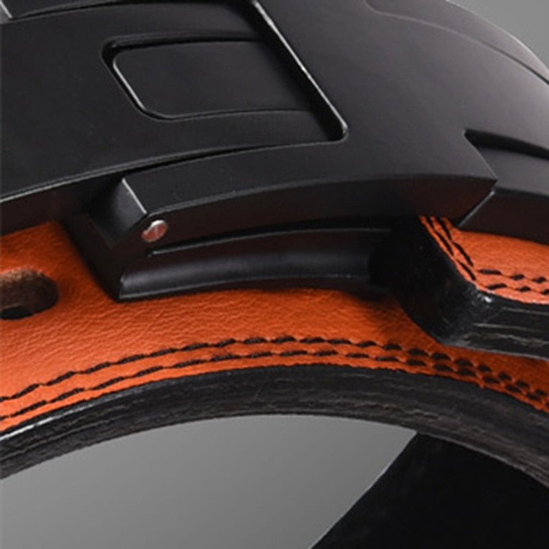 Cowhide Wide Weightlifting Belt Flamin' Fitness