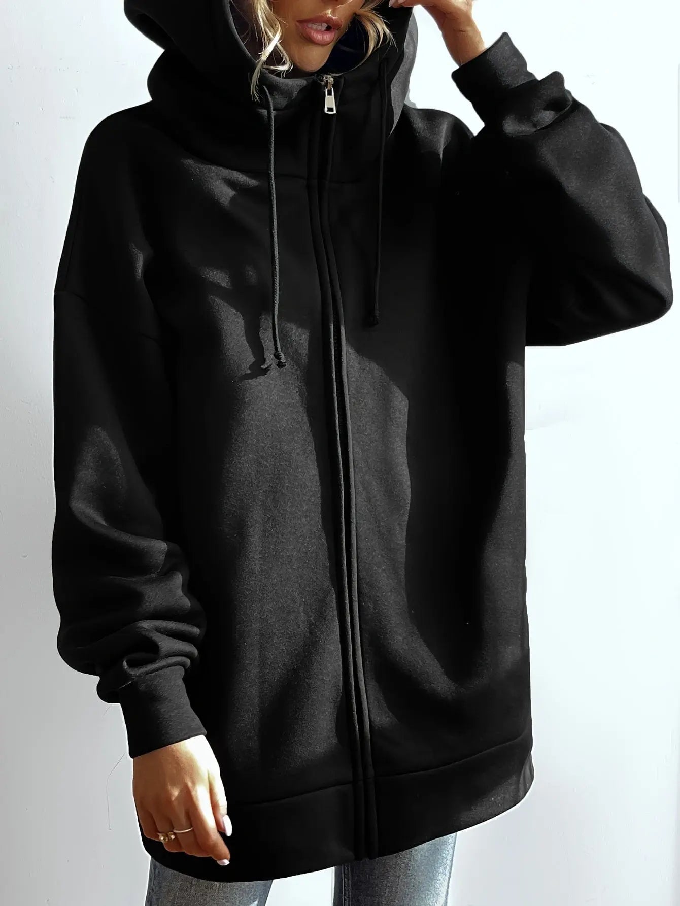 CLOUDTEK™ Oversized Mid-Length Hoodie Modavivo
