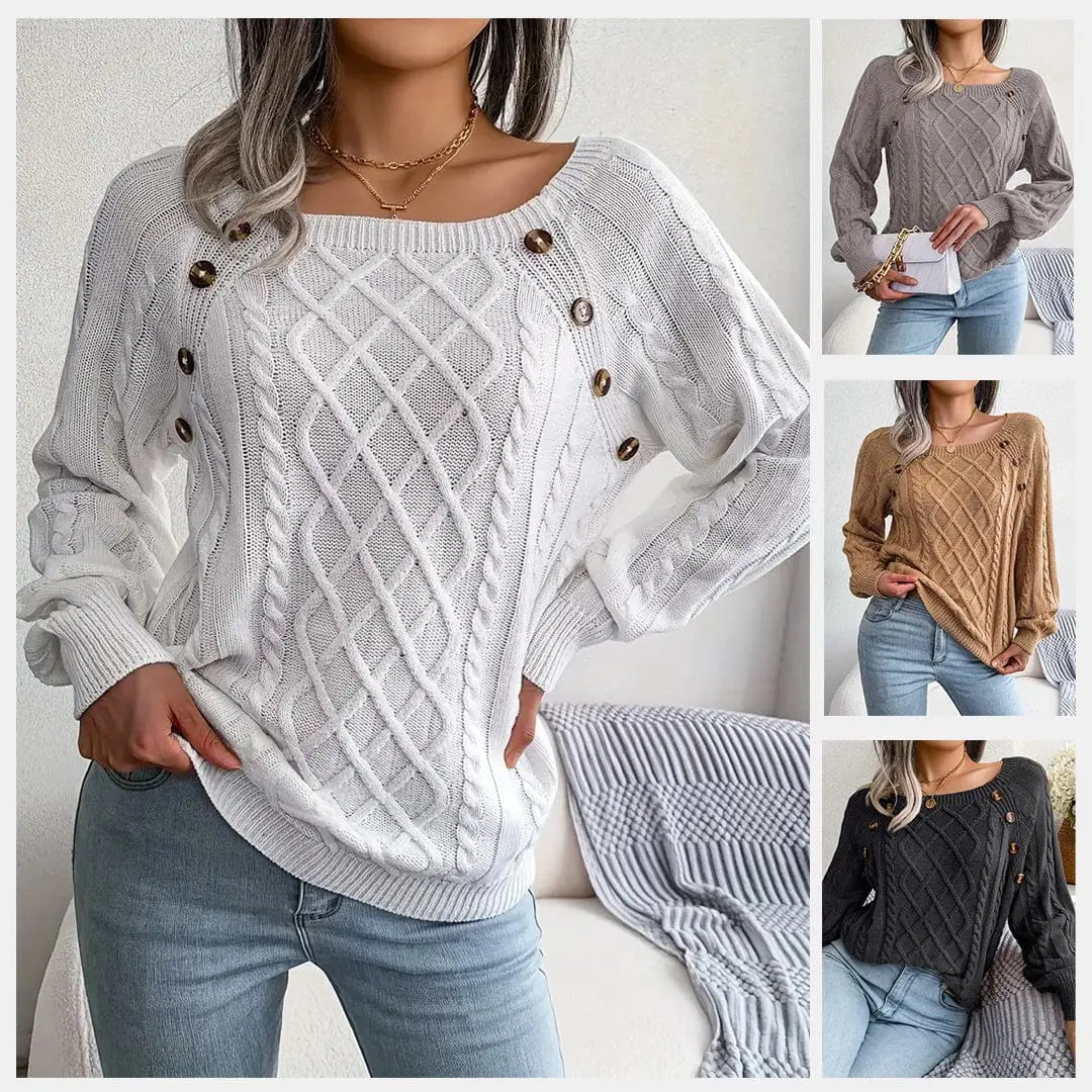 CLOUDTEK™ Cable Knitted Sweater Modavivo