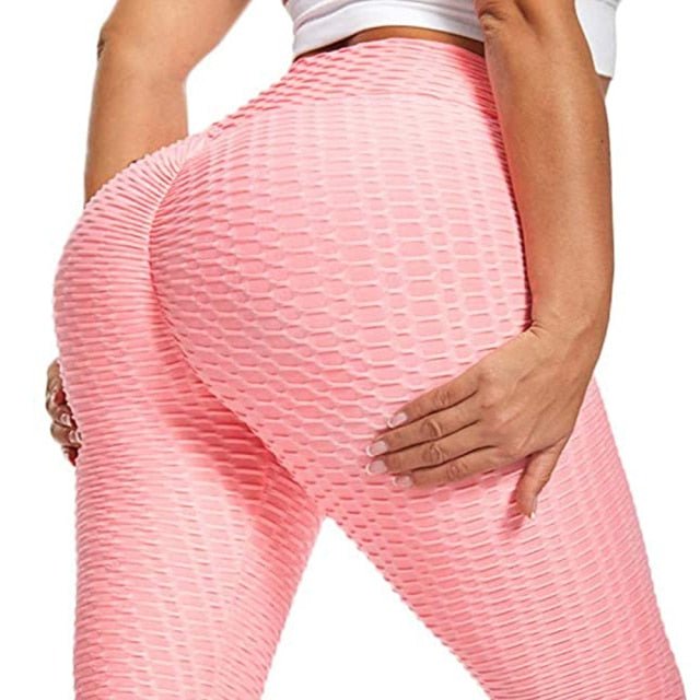 Honeycomb Anti-Cellulite Gym Leggings Flamin' Fitness