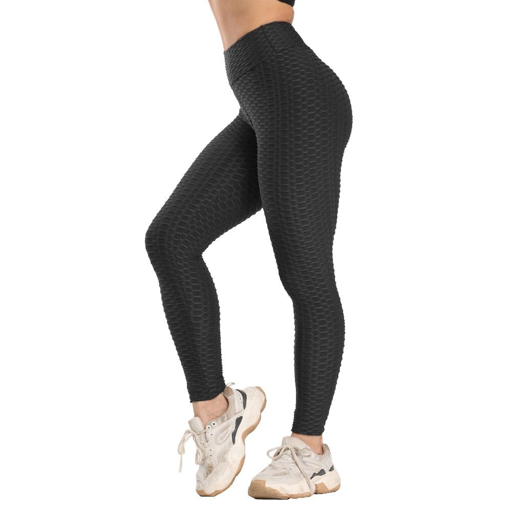Honeycomb Anti-Cellulite Gym Leggings Flamin' Fitness