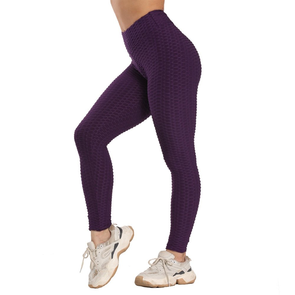 Honeycomb Anti-Cellulite Gym Leggings Flamin' Fitness