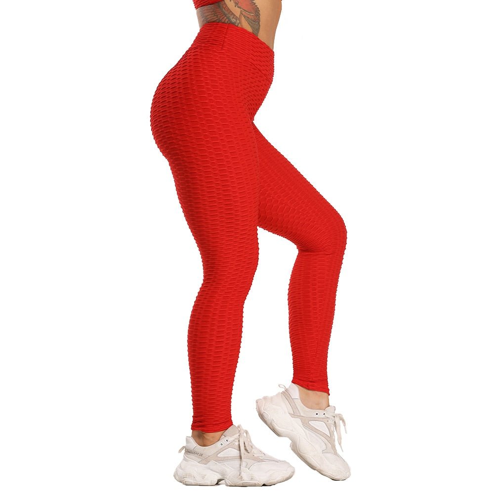 Honeycomb Anti-Cellulite Gym Leggings Flamin' Fitness